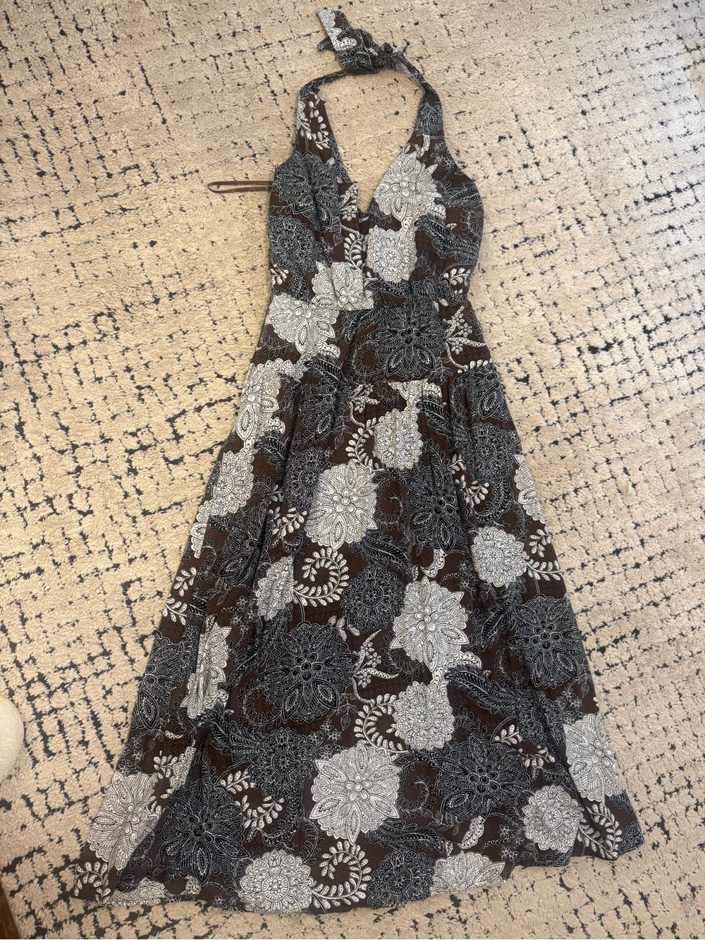 Loft halter neck dress